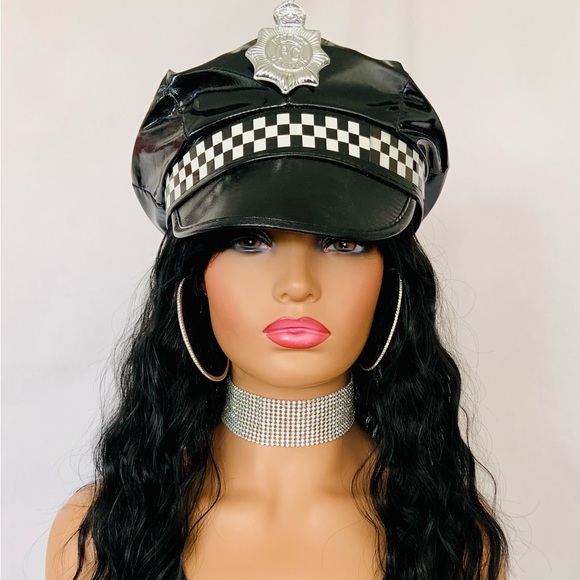 20” Effortless Style Black Synthetic Wig with Bangs for Daily Wear/Cospl… - Picture 5 of 12